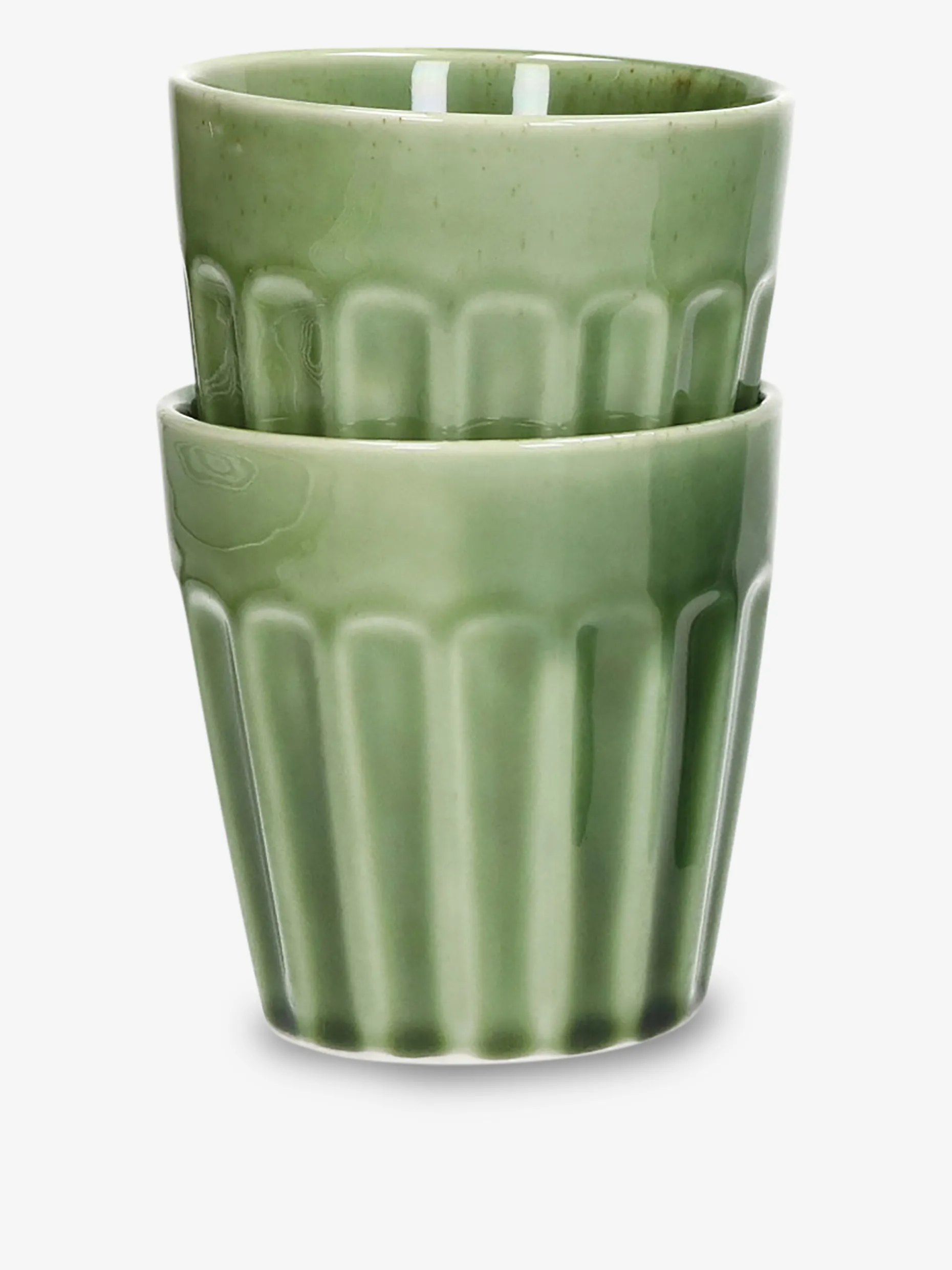 Set de 2 verres rialto h10cm vert - poma...