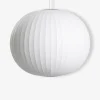 Suspension ball bubble l george nelson blanc - hay