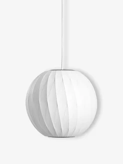 Suspension ball crisscross bubble s george nelson blanc - hay