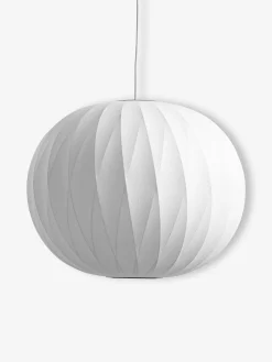 Suspension ball crisscross bubble m george nelson blanc - hay