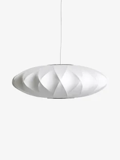 Suspension crisscross saucer bubble s george nelson blanc - hay