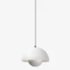 Suspension flowerpot vp1 blanc mat - &tradition