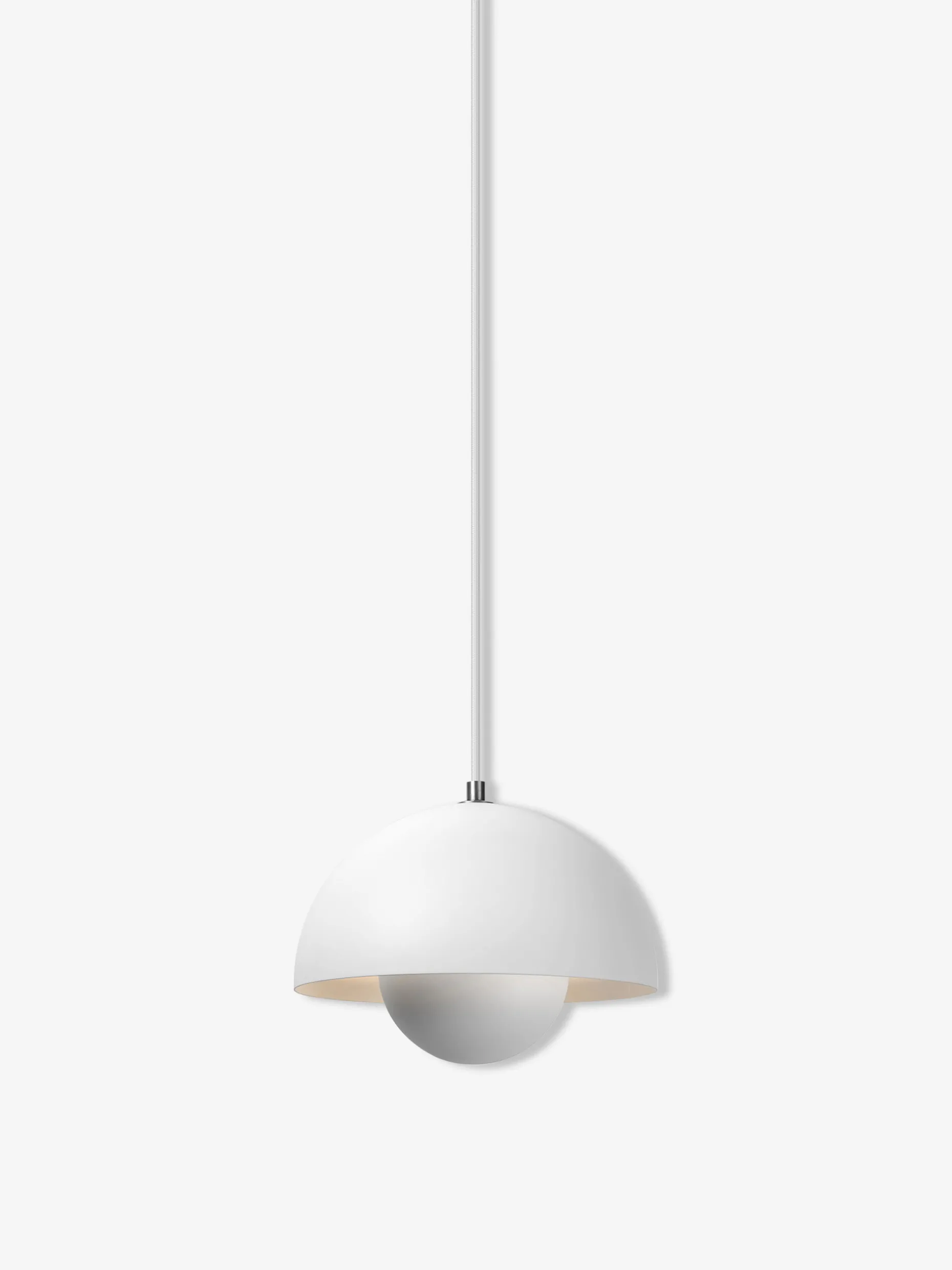 Suspension flowerpot vp1 blanc mat - &tradition