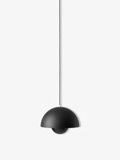 Suspension flowerpot vp7 noir mat - &tradition