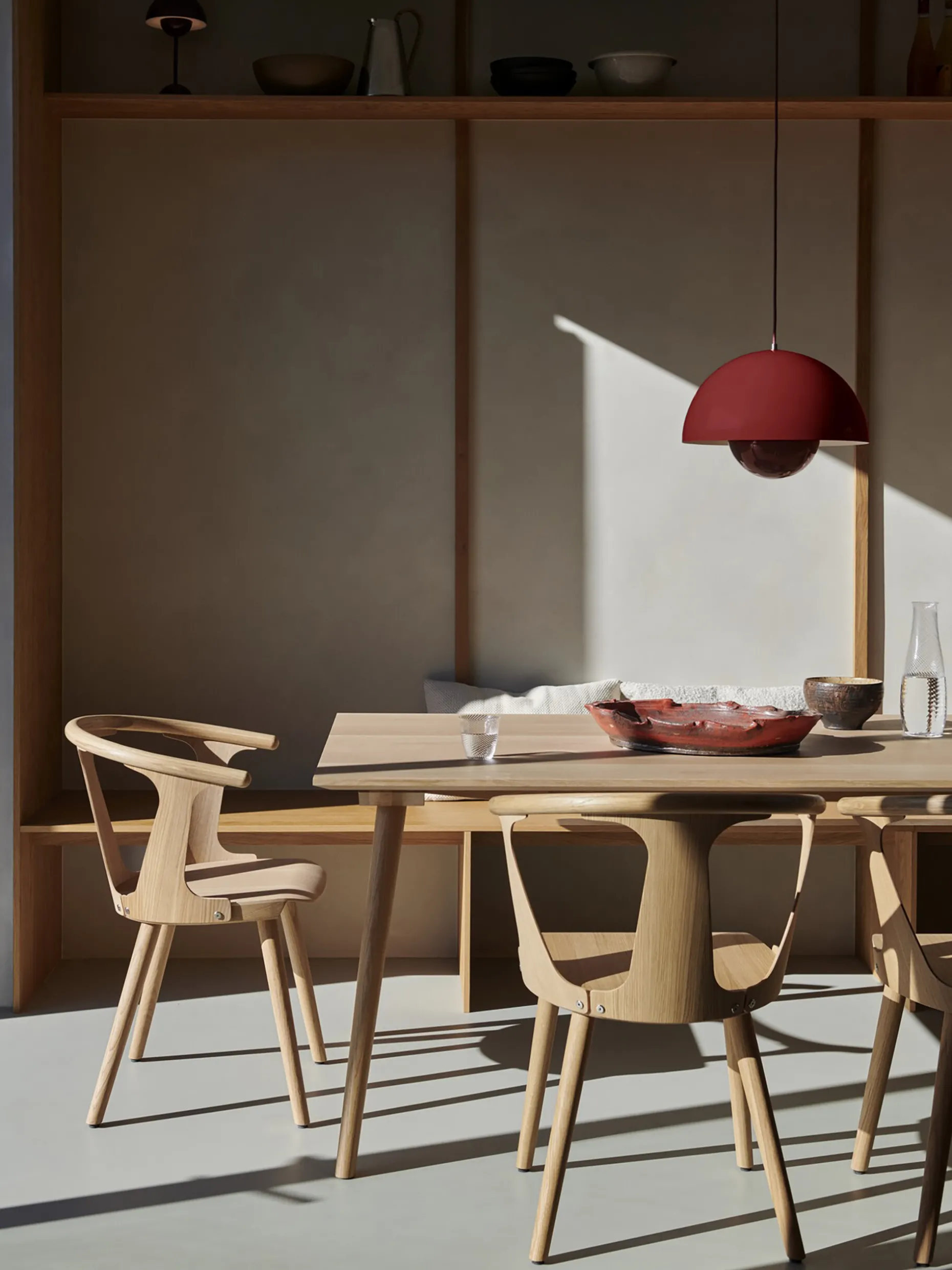 Suspension flowerpot vp7 rouge - &tradition