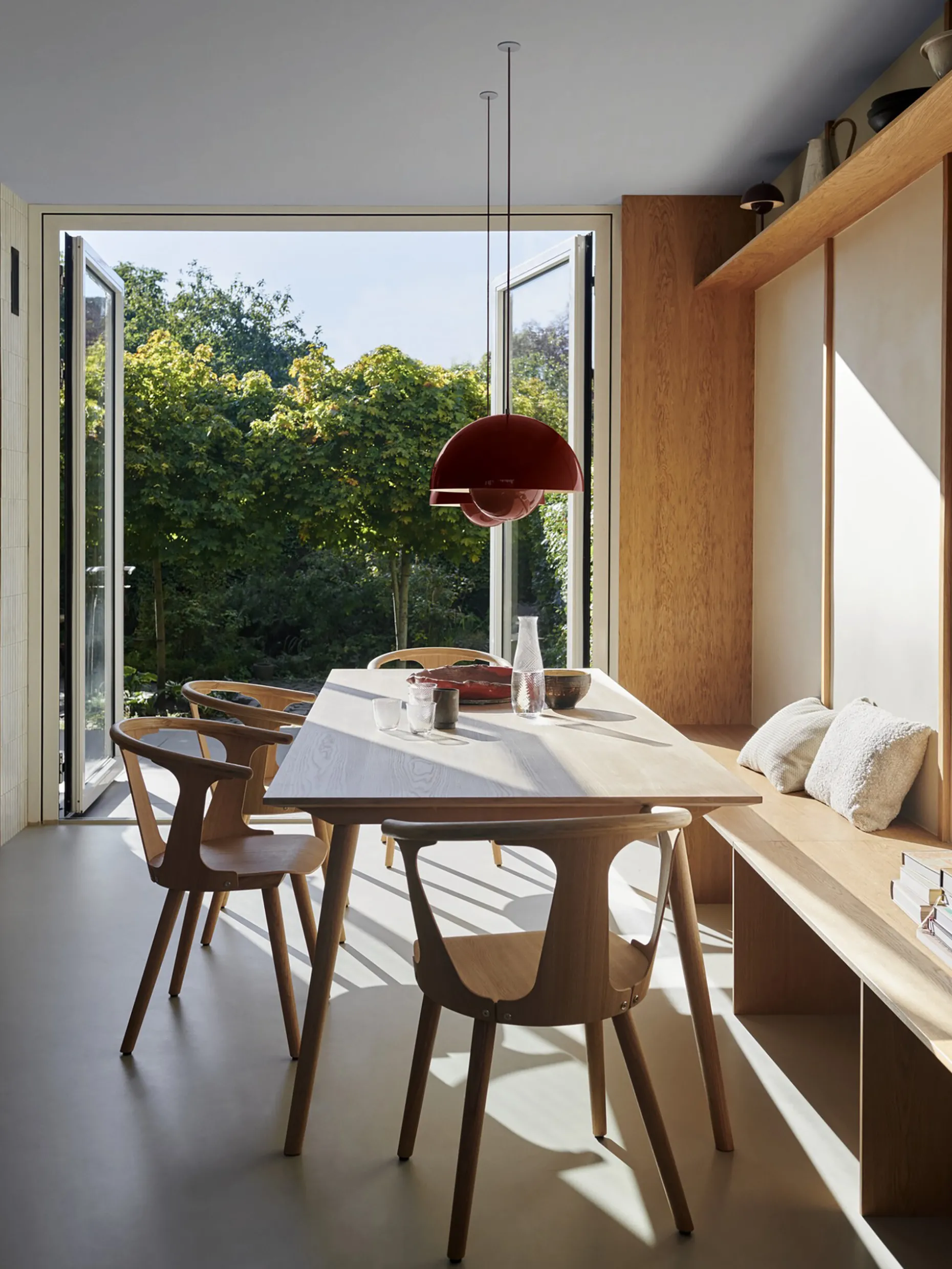 Suspension flowerpot vp7 rouge - &tradition