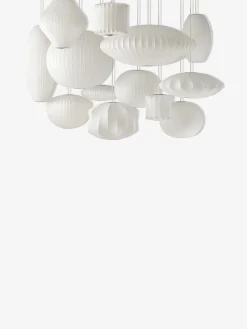 Suspension pear bubble s george nelson blanc - hay