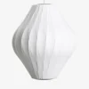 Suspension pear crisscross bubble m george nelson blanc - hay