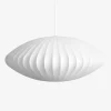 Suspension saucer bubble xl george nelson blanc - hay