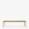 Table a rallonge bok chene massif 180/280 cm - ethnicraft