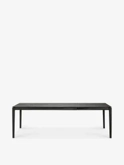 Table a rallonge bok chene noir 160/240 cm - ethnicraft