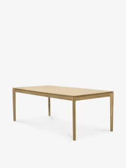 Table a rallonge bok chene massif 180/280 cm - ethnicraft