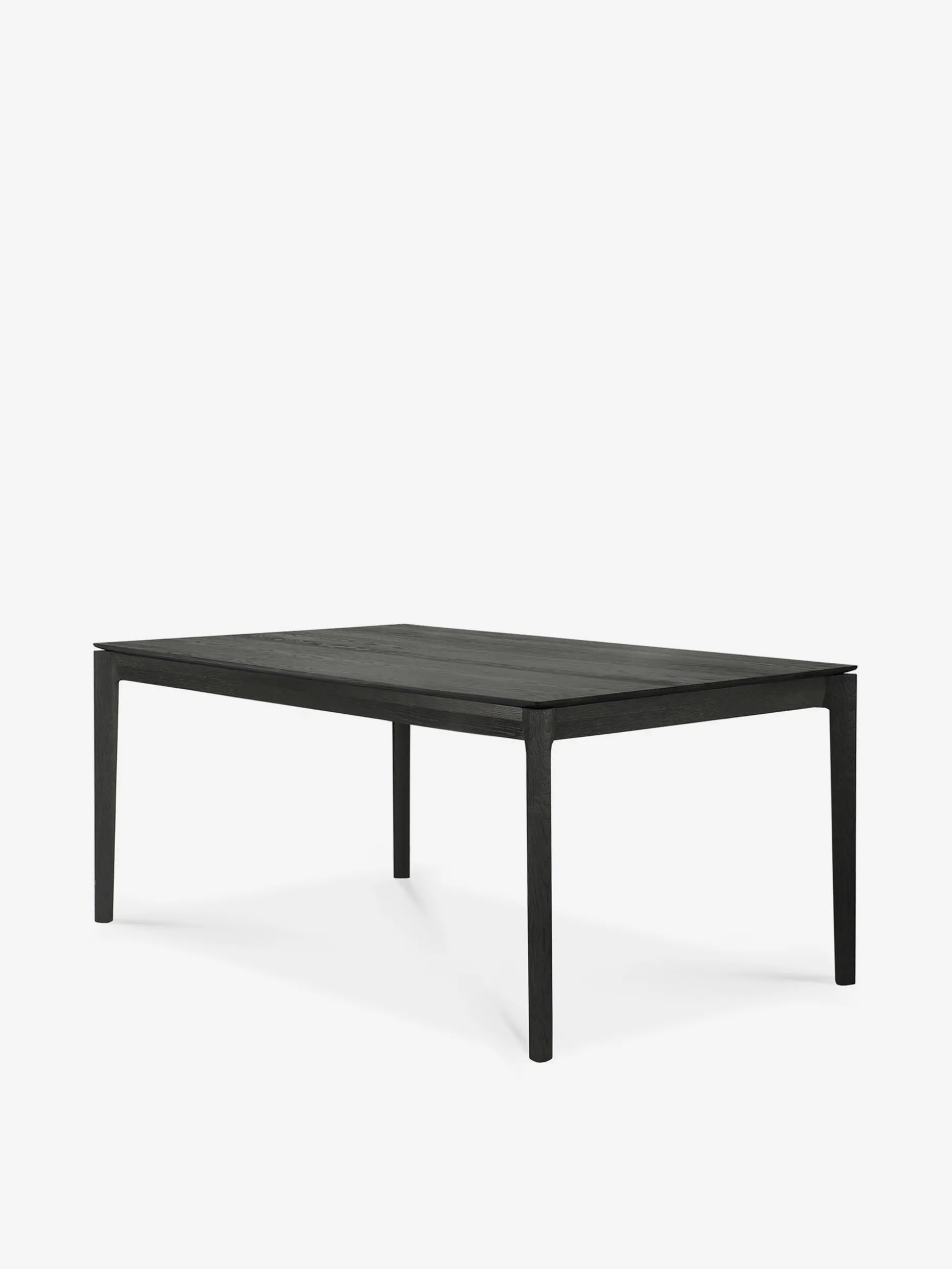 Table a rallonge bok chene noir 140/220 cm - ethnicraft