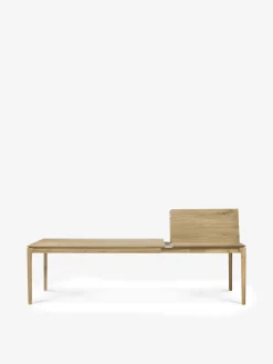 Table a rallonge bok chene massif 180/280 cm - ethnicraft