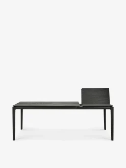 Table a rallonge bok chene noir 140/220 cm - ethnicraft