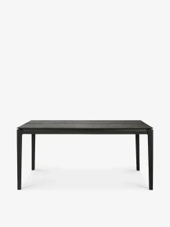 Table a rallonge bok chene noir 160/240 cm - ethnicraft