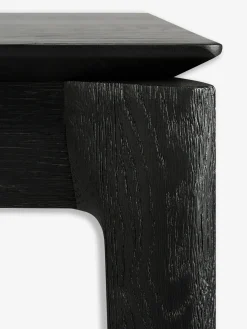 Table a rallonge bok chene noir 140/220 cm - ethnicraft