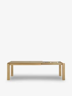 Table a rallonge slice chene massif 180/280 cm - ethnicraft