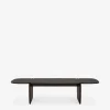 Table basse pi alain van havre chene massif noir - ethnicraft