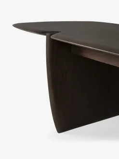 Table basse pi alain van havre chene massif noir - ethnicraft