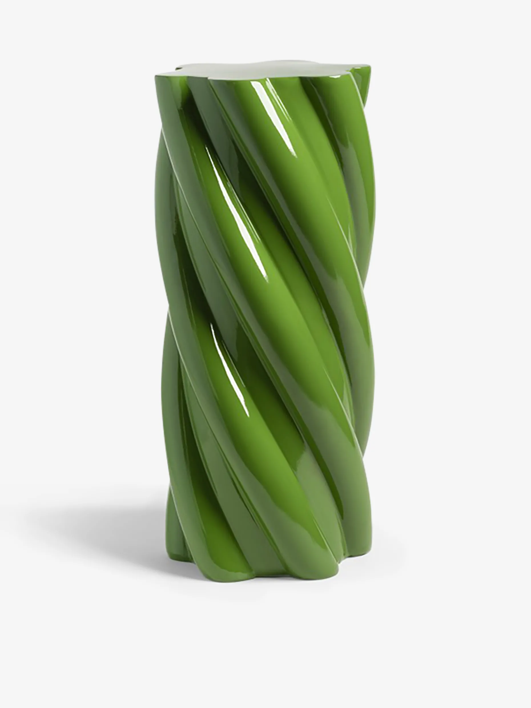 Table d'appoint marshmallow fibre de verre vert - &klevering