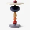 Table d'appoint shuffle mh1 mia hamborg multicolore spectrum - &tradition