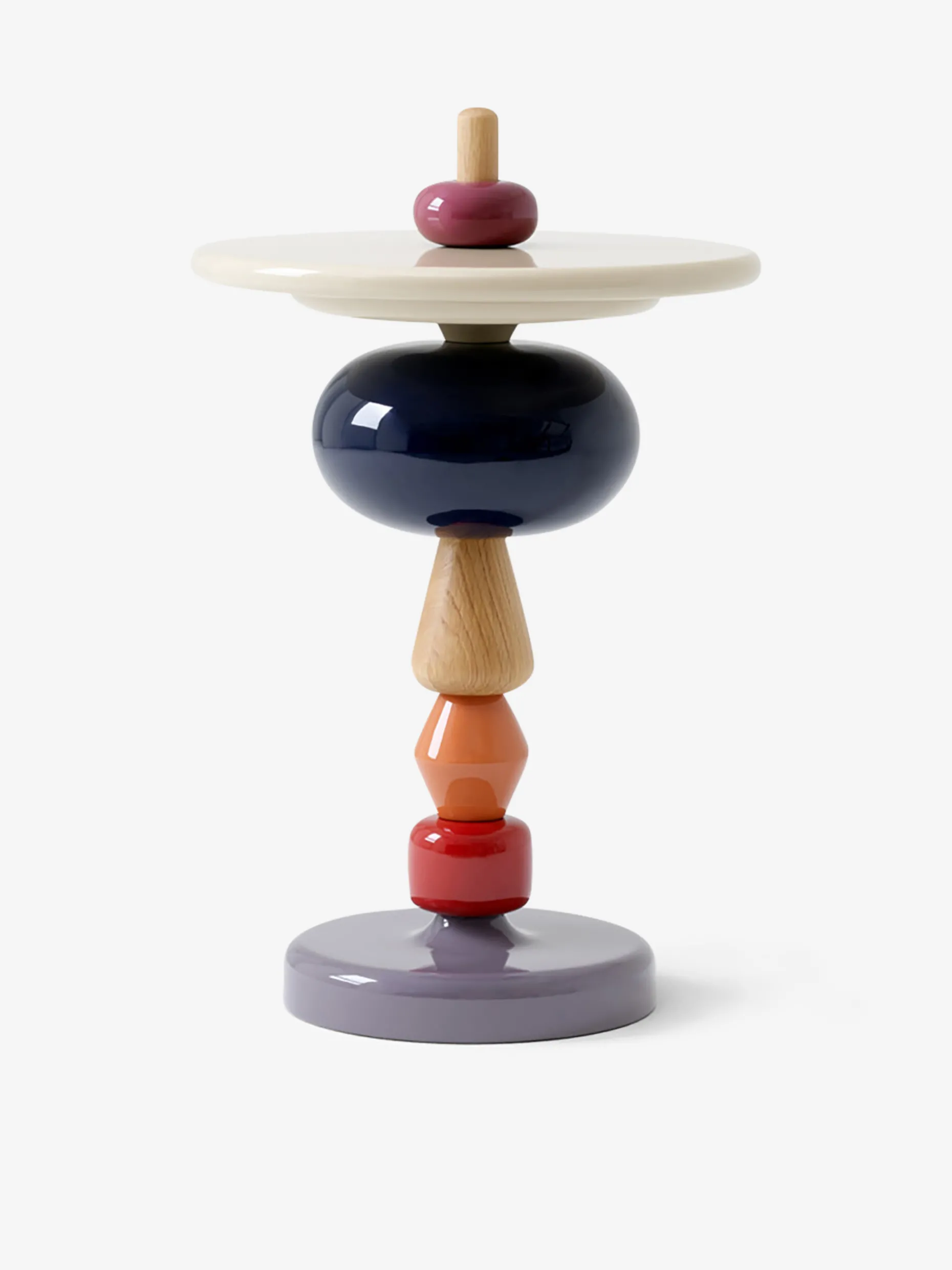Table d'appoint shuffle mh1 mia hamborg multicolore spectrum - &tradition