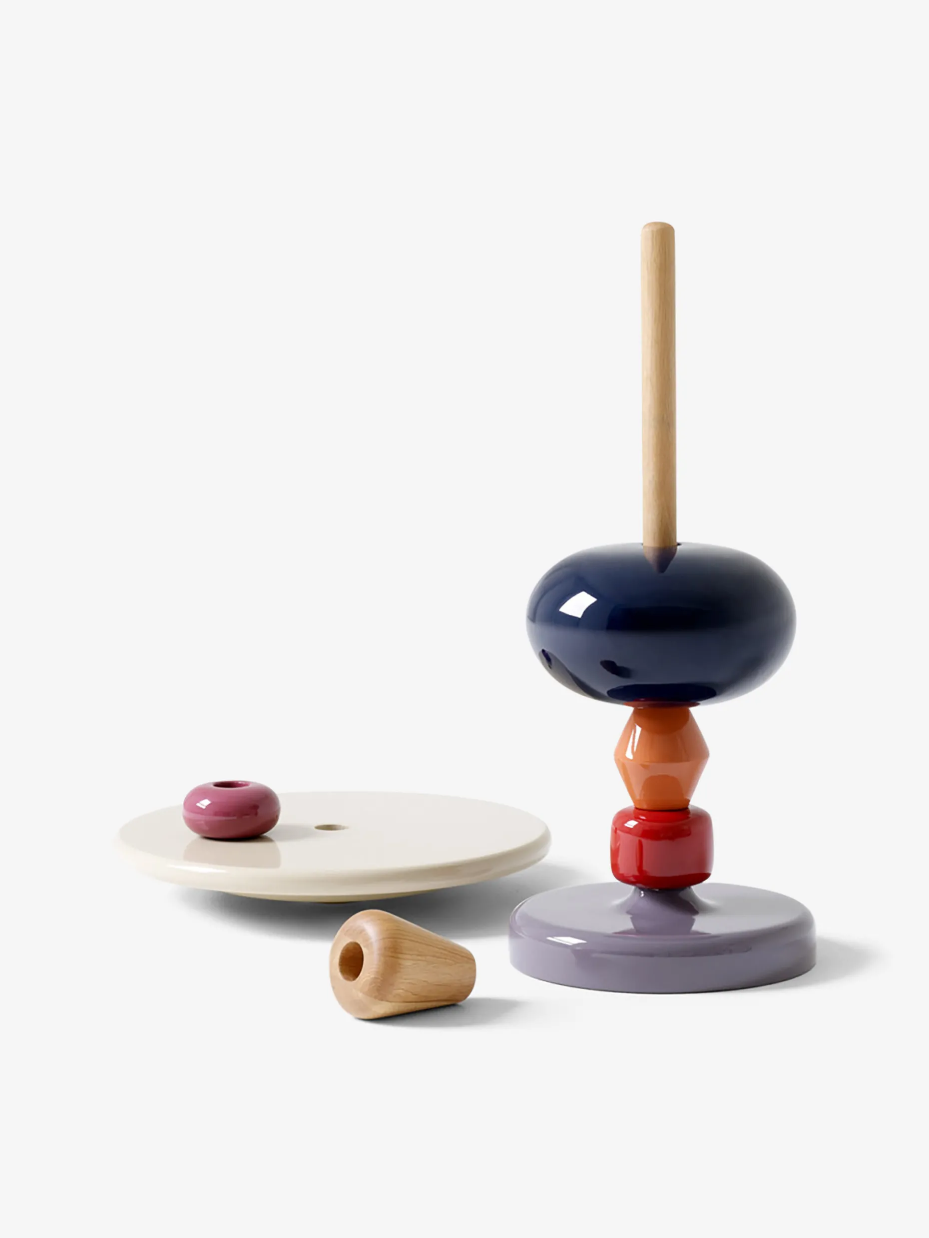 Table d'appoint shuffle mh1 mia hamborg multicolore spectrum - &tradition