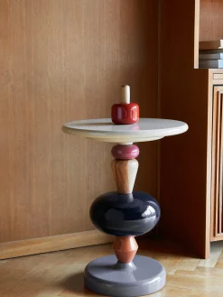 Table d'appoint shuffle mh1 mia hamborg multicolore spectrum - &tradition
