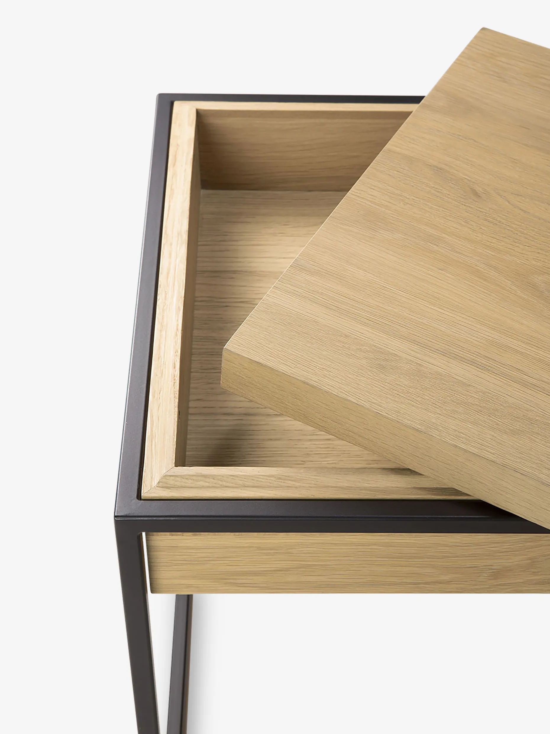 Table de chevet monolit chene massif - ethnicraft