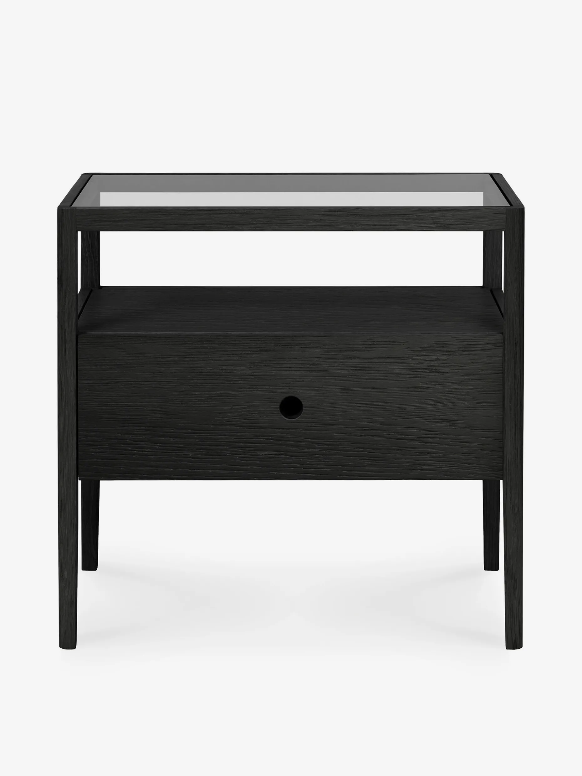 Table de chevet spindle chene massif 55x35x53 cm - ethnicraft