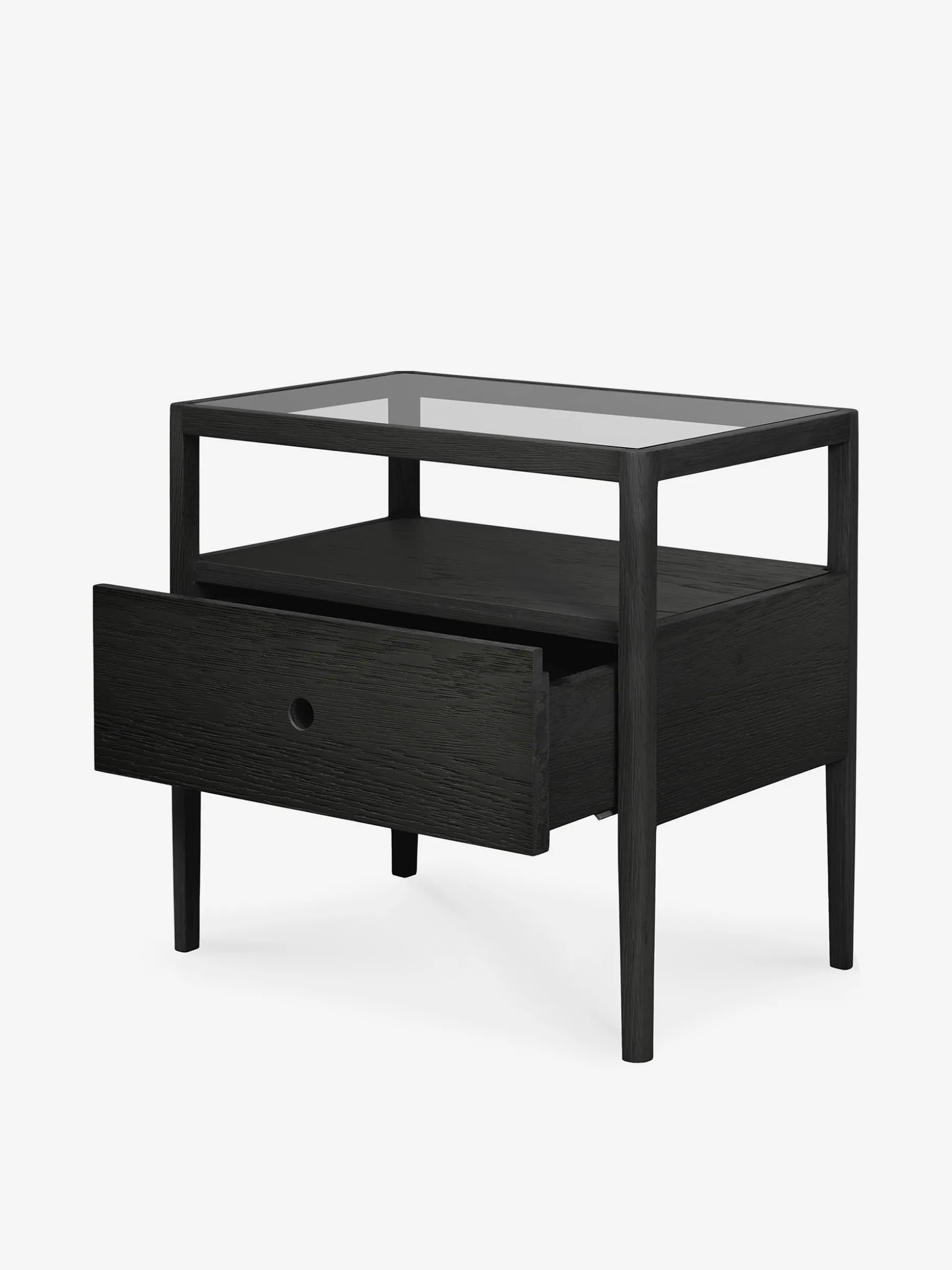 Table de chevet spindle chene massif 55x35x53 cm - ethnicraft