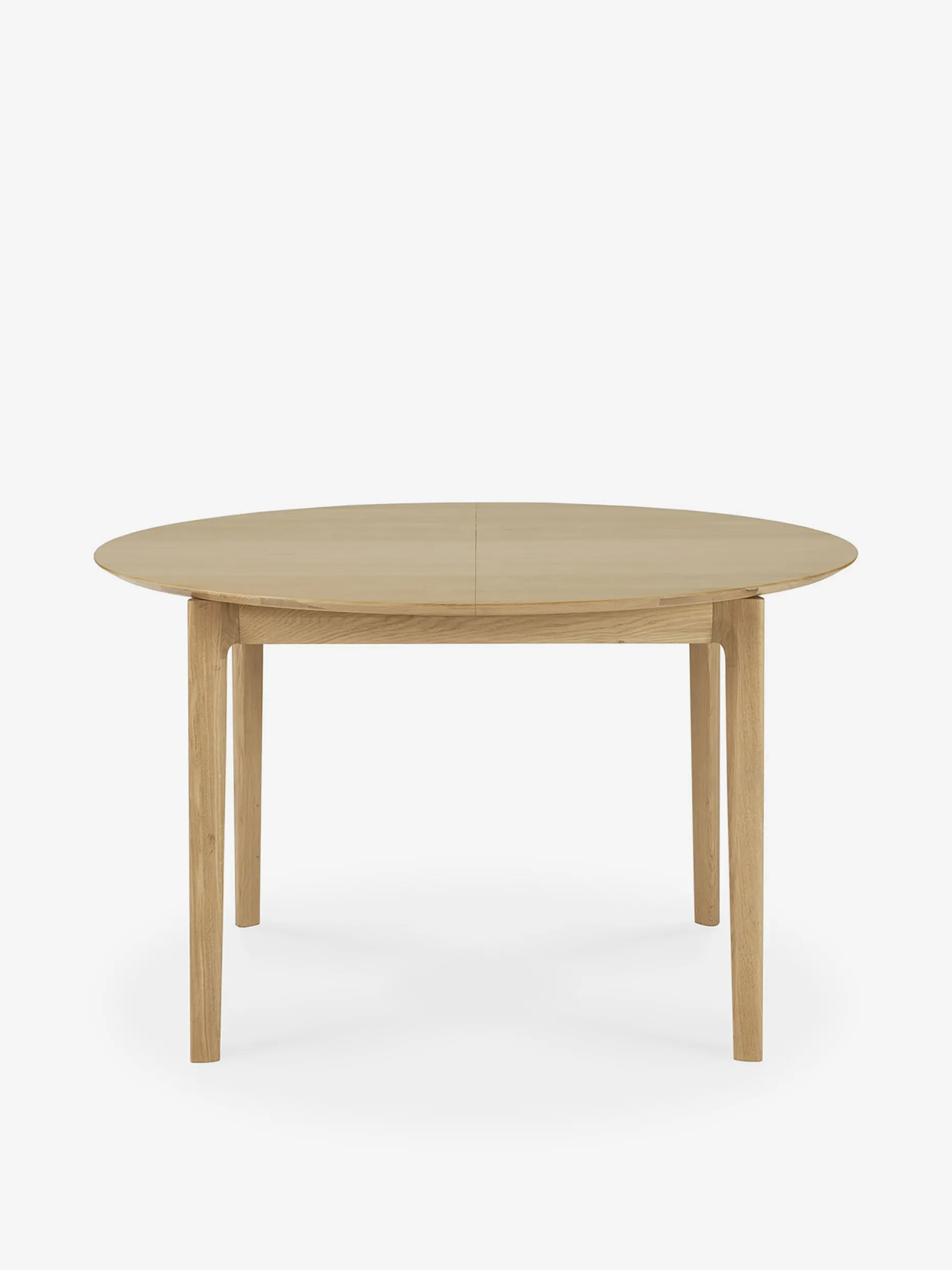 Table ronde a rallonge bok chene massif d129/179 - ethnicraft