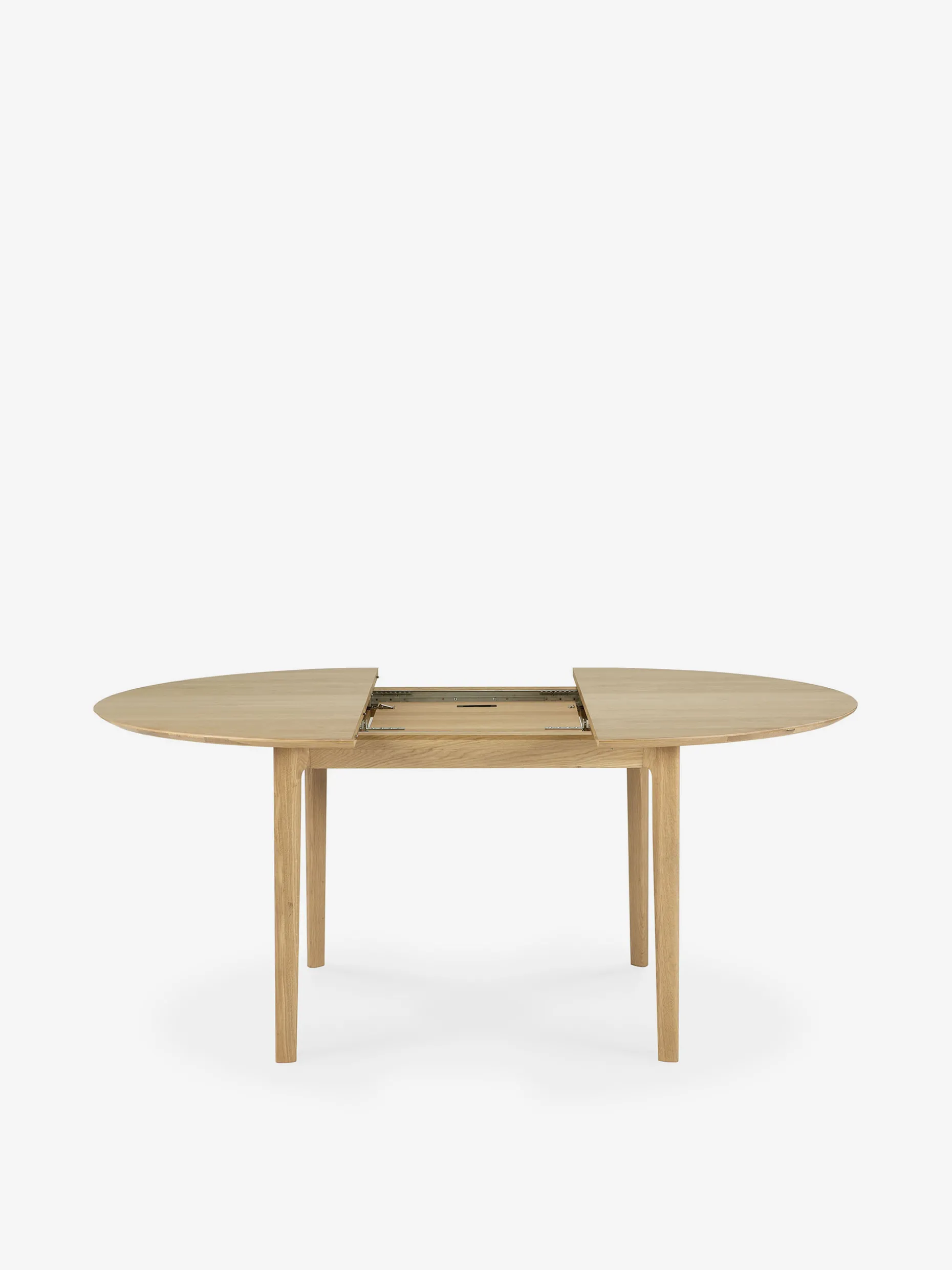 Table ronde a rallonge bok chene massif d129/179 - ethnicraft