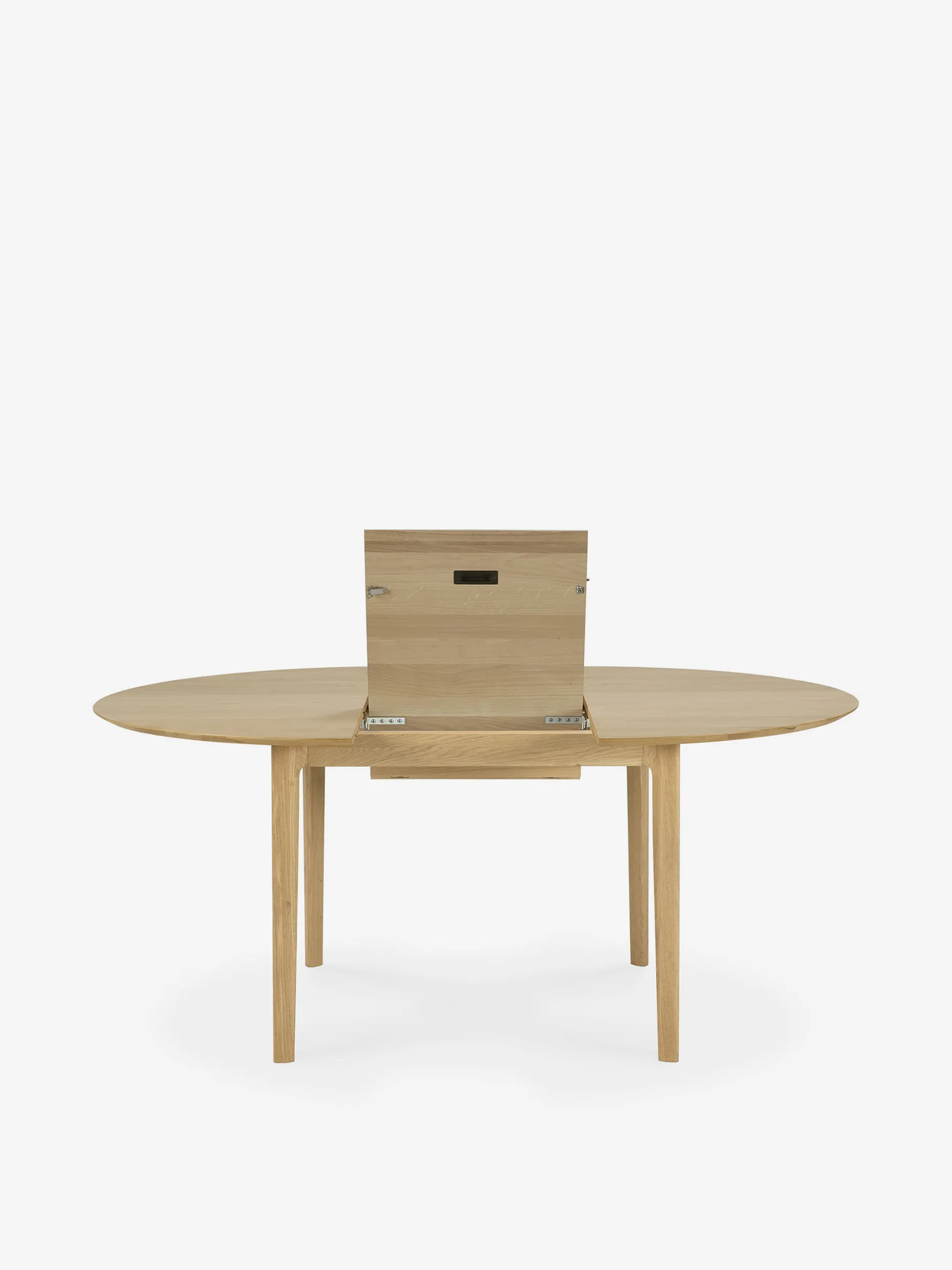 Table ronde a rallonge bok chene massif d129/179 - ethnicraft