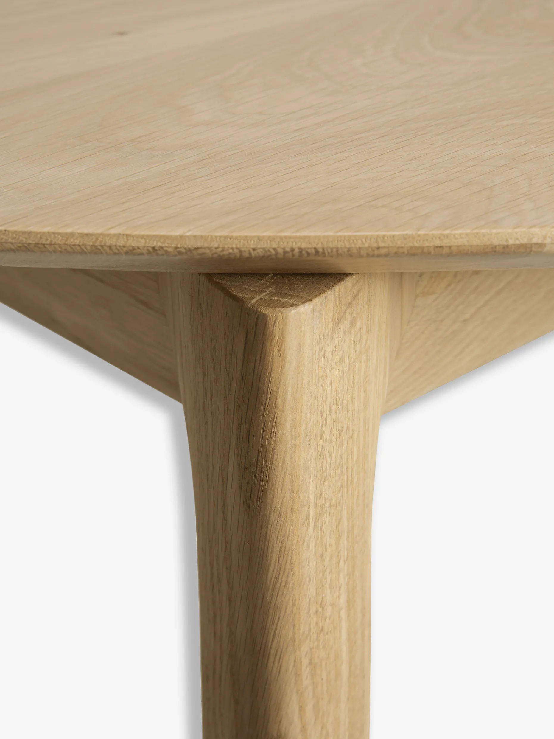 Table ronde a rallonge bok chene massif d129/179 - ethnicraft