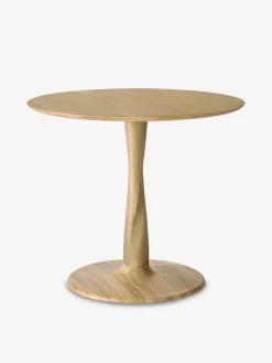 Table ronde torsion chene massif d90 - ethnicraft