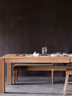 Table slice chene massif 160 cm - ethnicraft