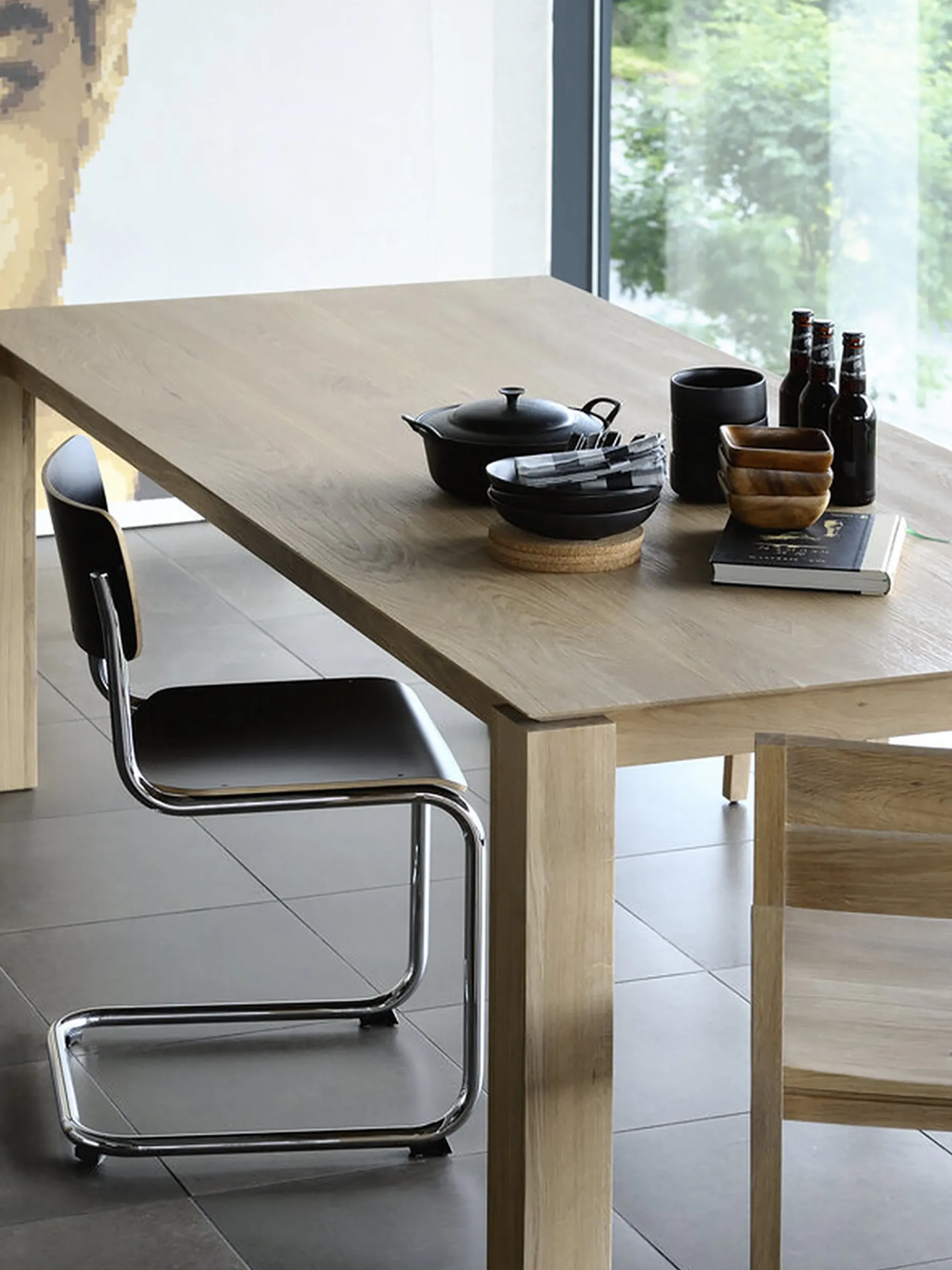 Table slice chene massif 180 cm - ethnicraft