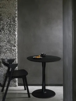 Table torsion chene noir d70 - ethnicraft