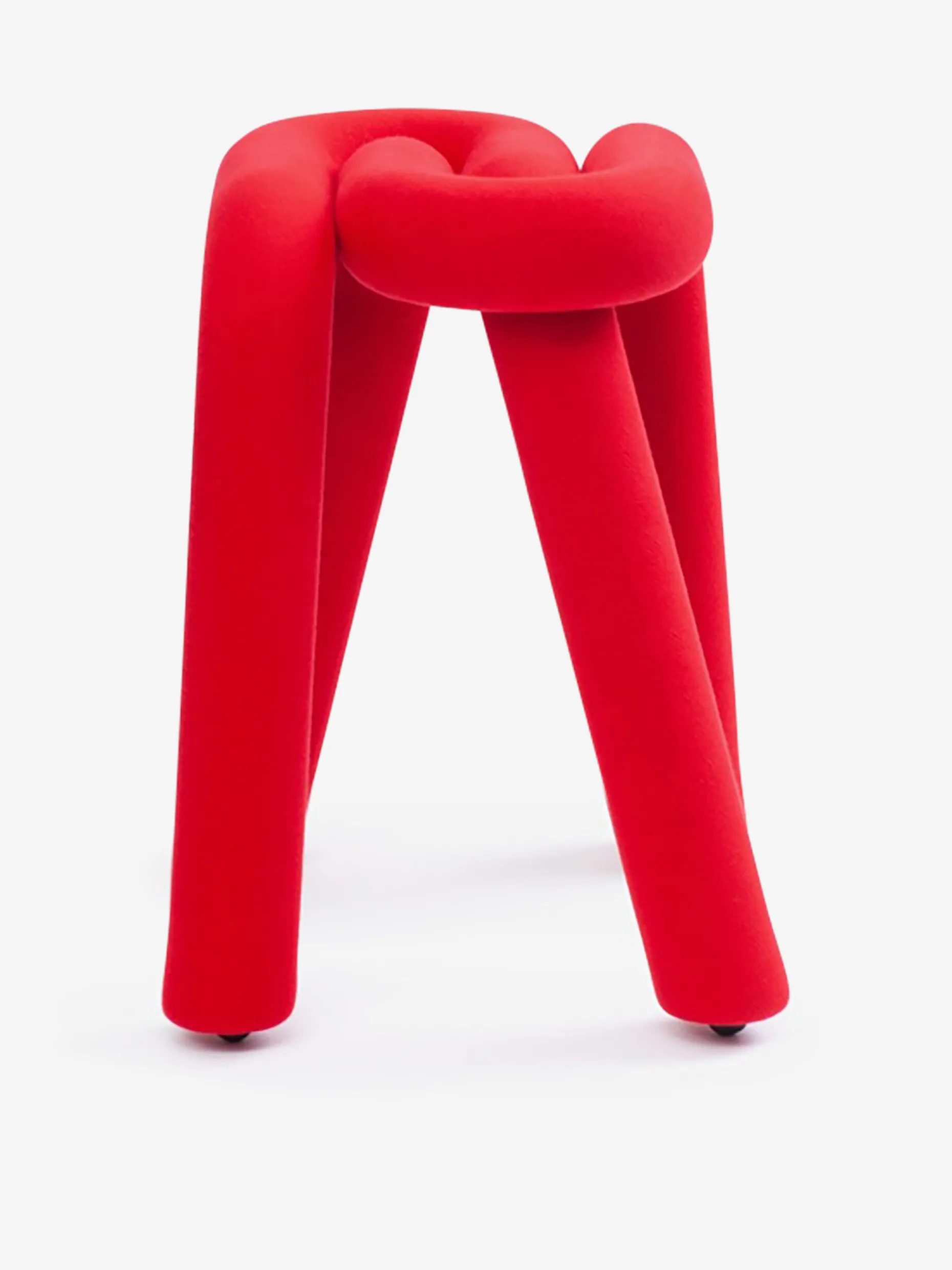 Tabouret bold rouge - moustache