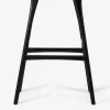 Tabouret haut osso grain and green chene massif noir - ethnicraft