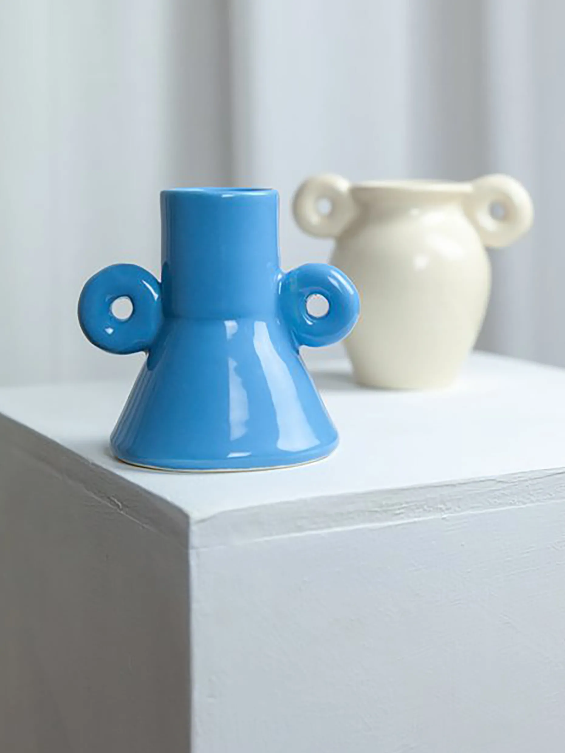 Tiny vase bleu - lola mayeras