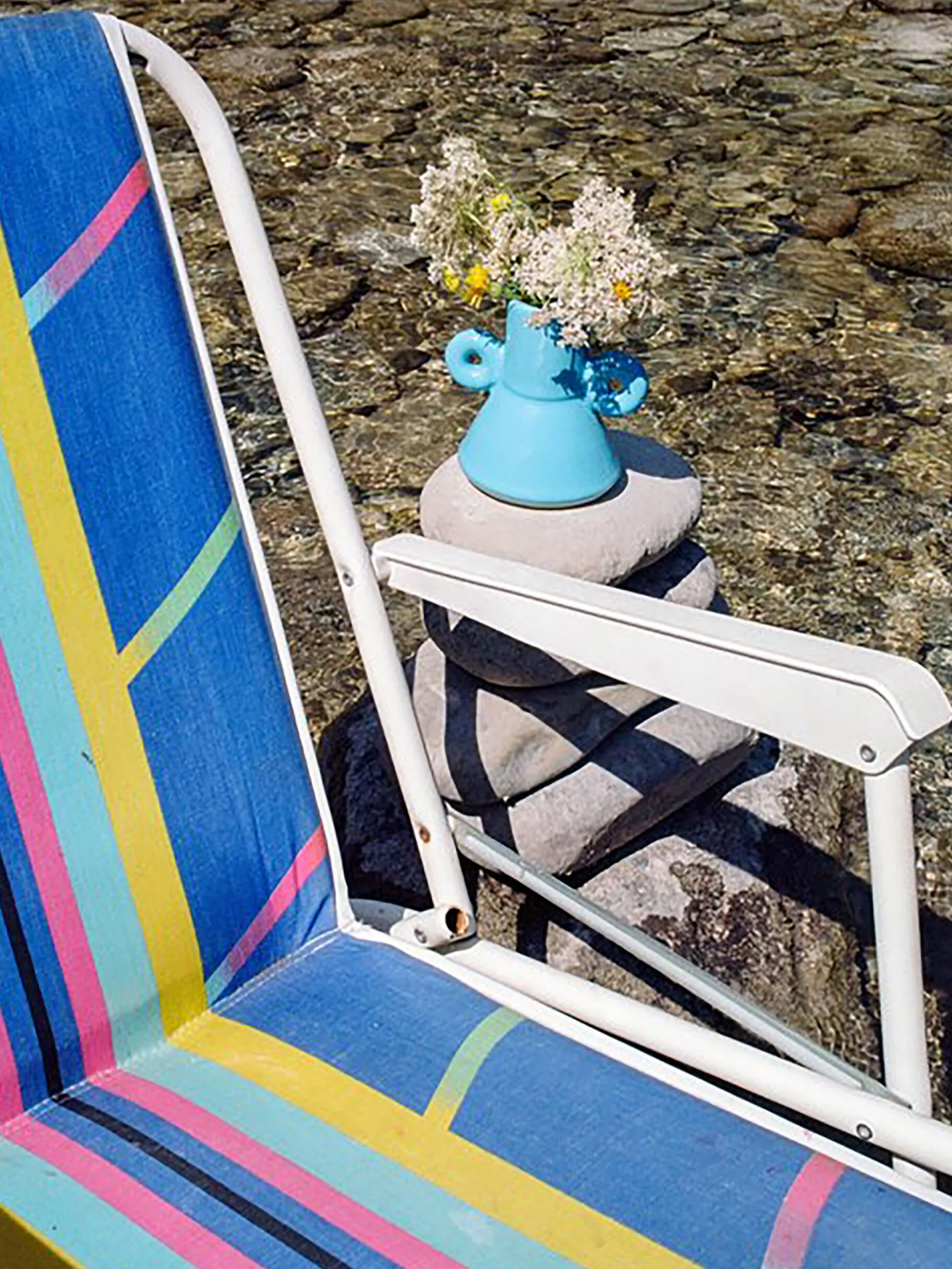 Tiny vase bleu - lola mayeras