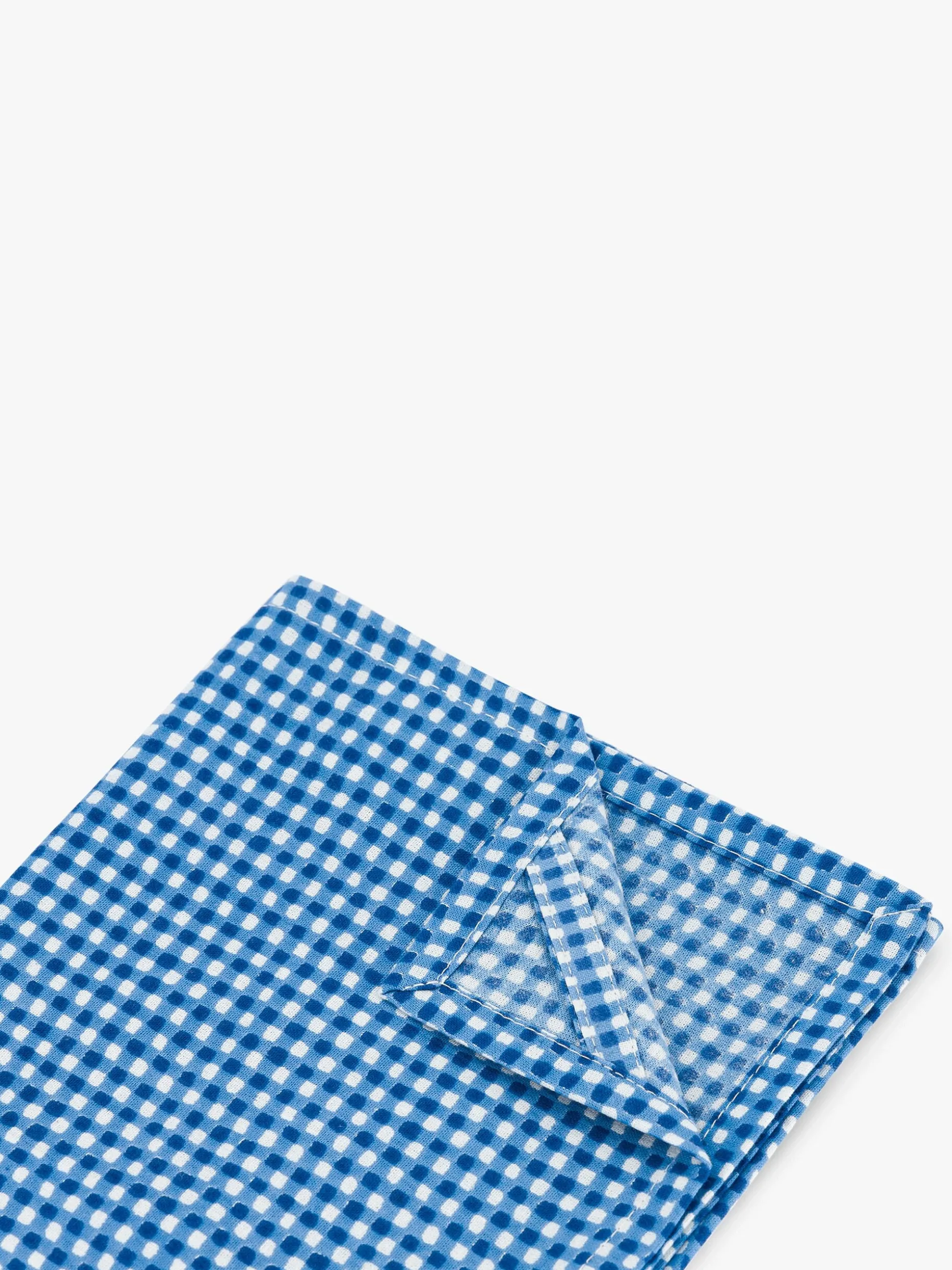 Torchon coton bleu - bensimon x lucas du...