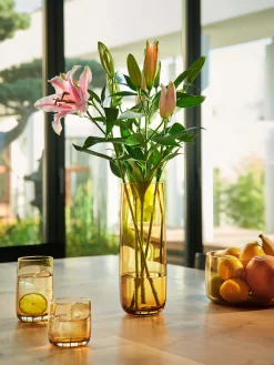 Vase ajana verre ambre - asa selection