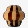 Vase candy curl caramel 22x20cm - sagafo...