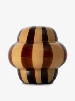 Vase candy curl caramel 22x20cm - sagafo...