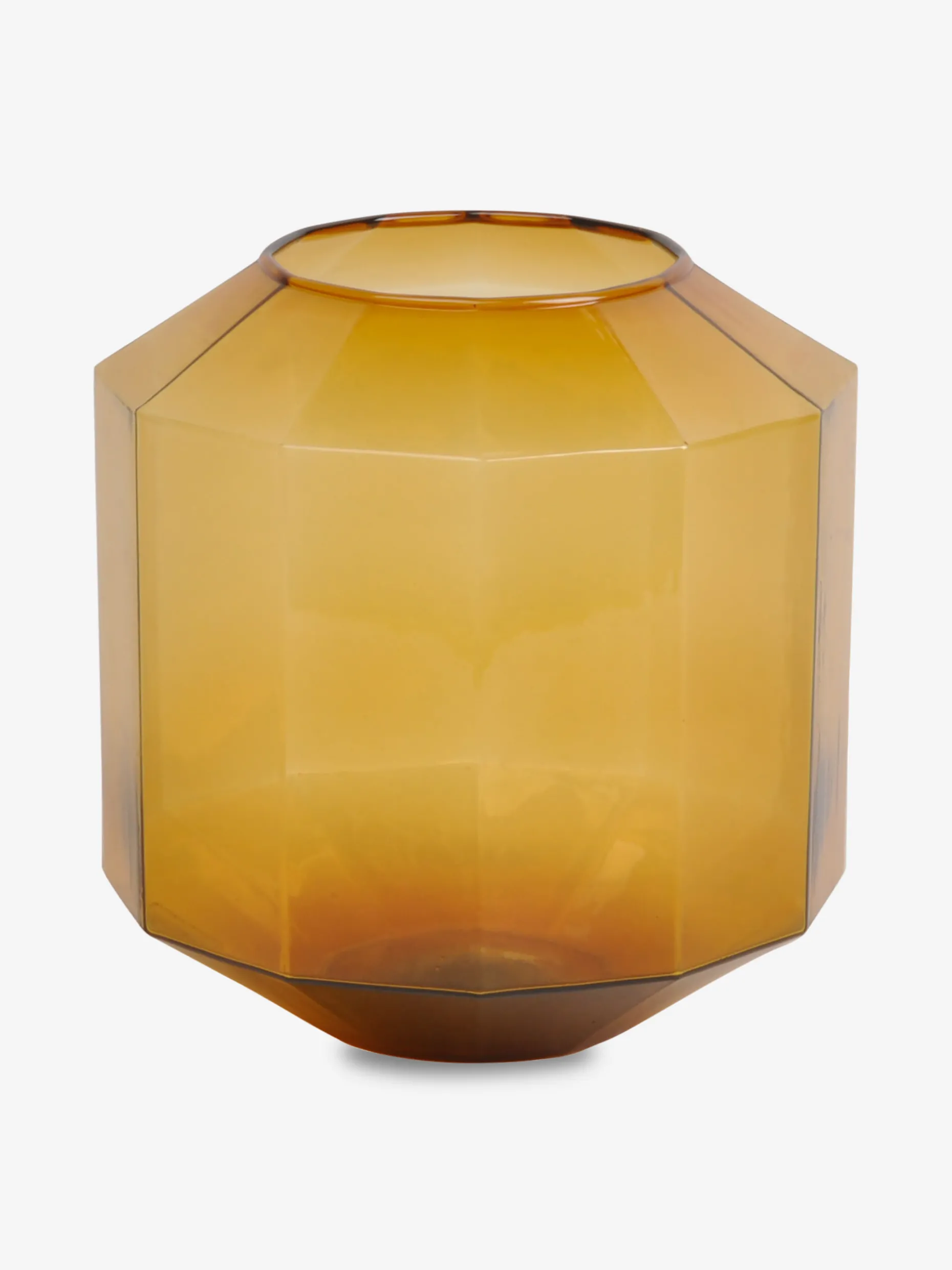 Vase diams m ambre - xlboom