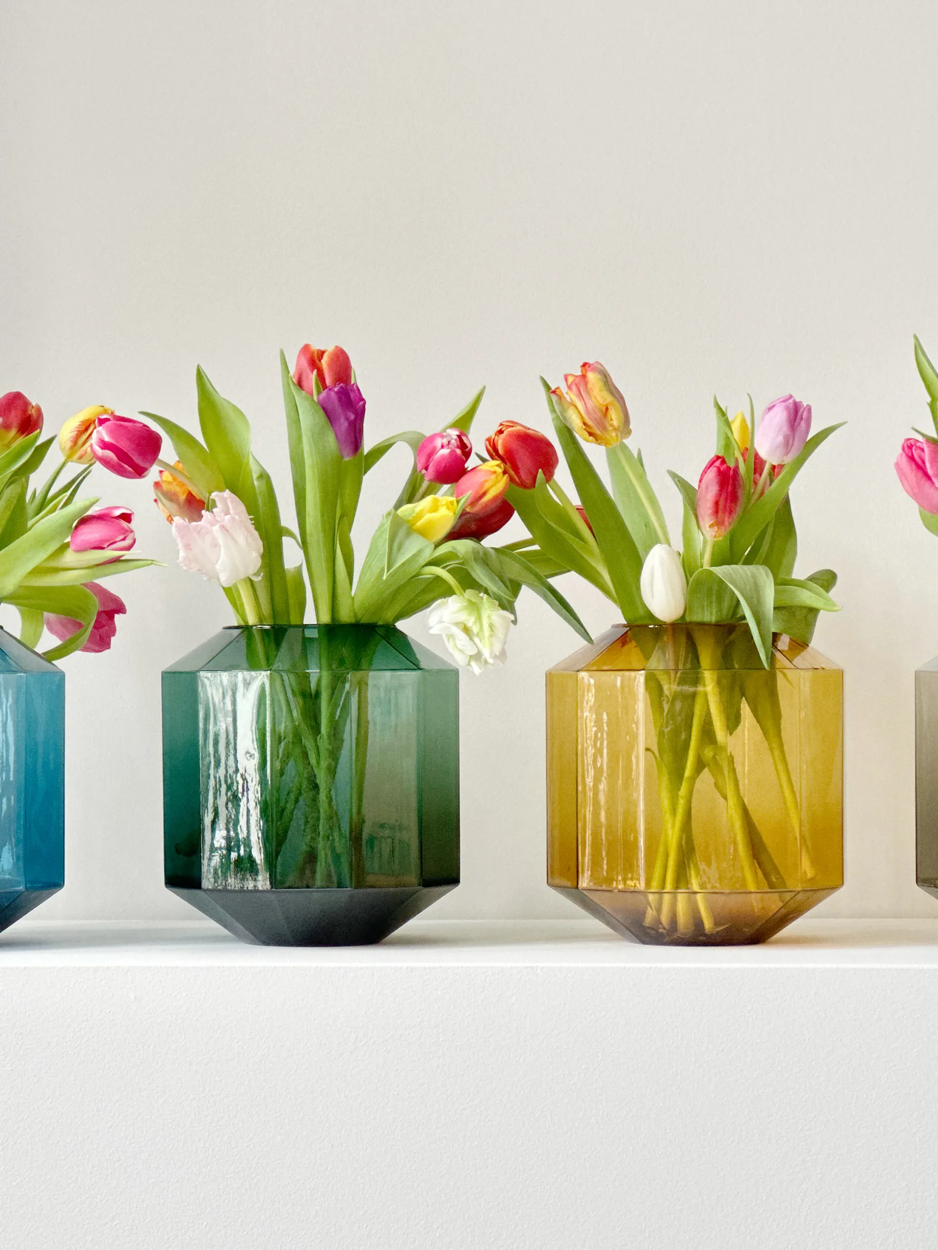 Vase diams m ambre - xlboom